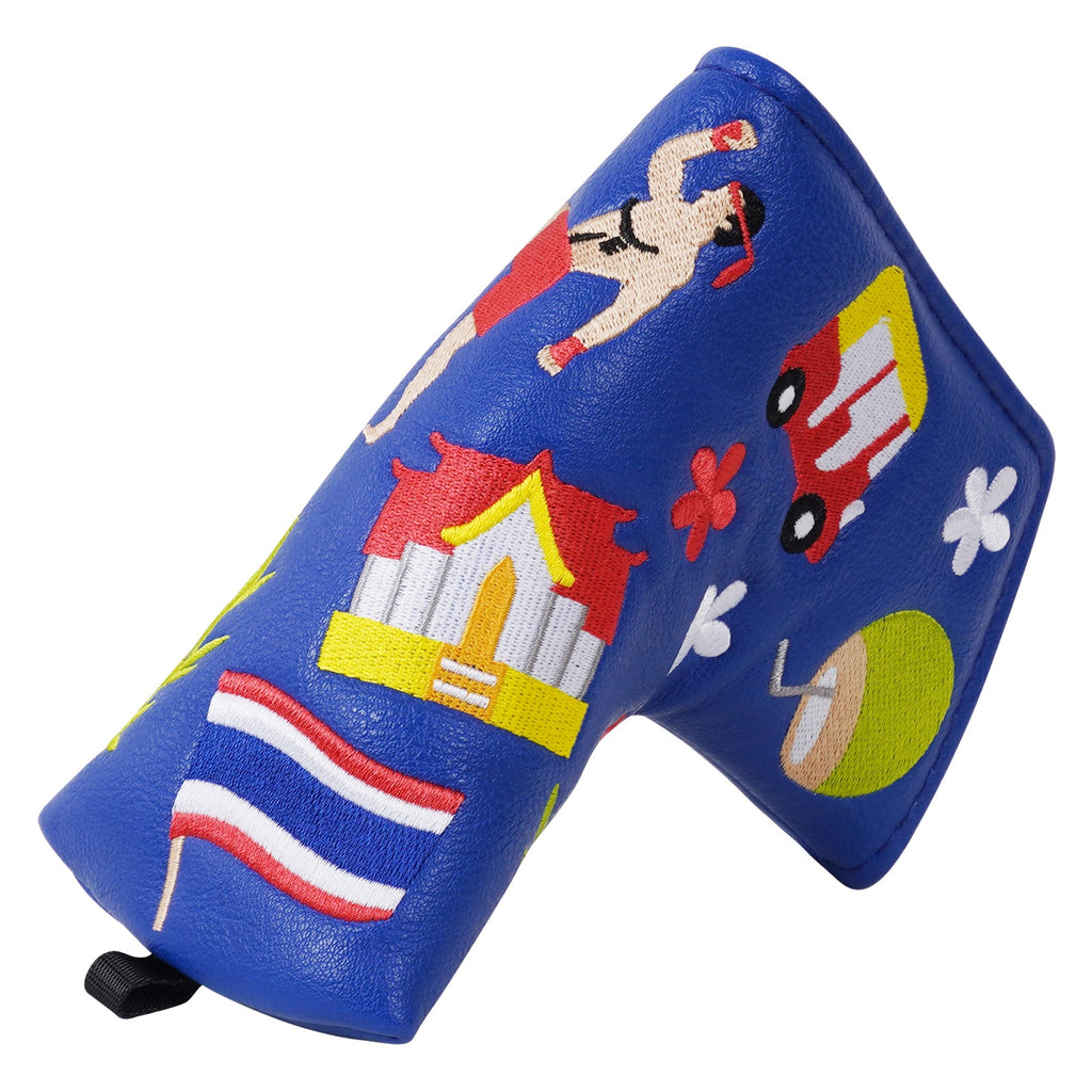 Blue Thai Custom Golf Head Cover Set