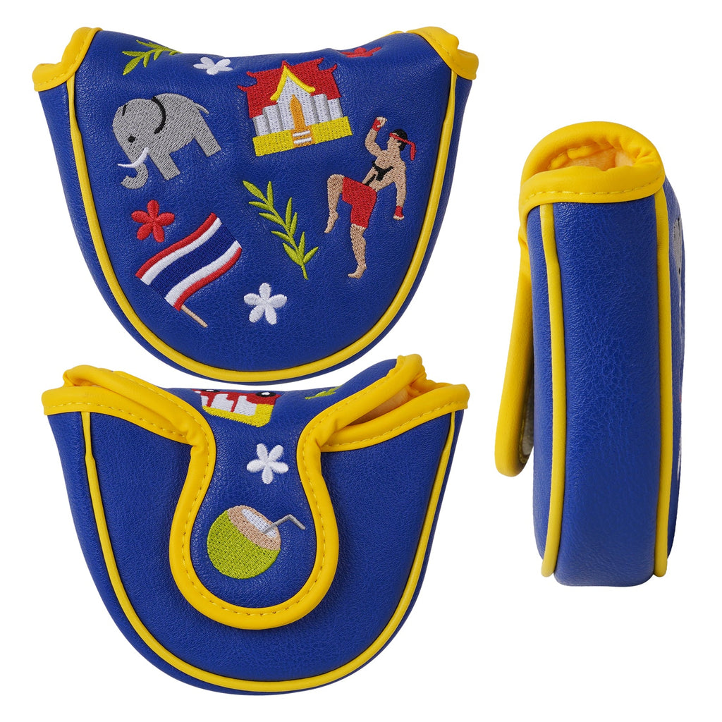 Blue Thai Custom Golf Head Cover Set