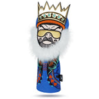 King of Golden Sunglasses Golf Headcover Set