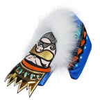 King of Golden Sunglasses Golf Headcover Set