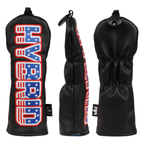 Flag in English Wood Headcover Set