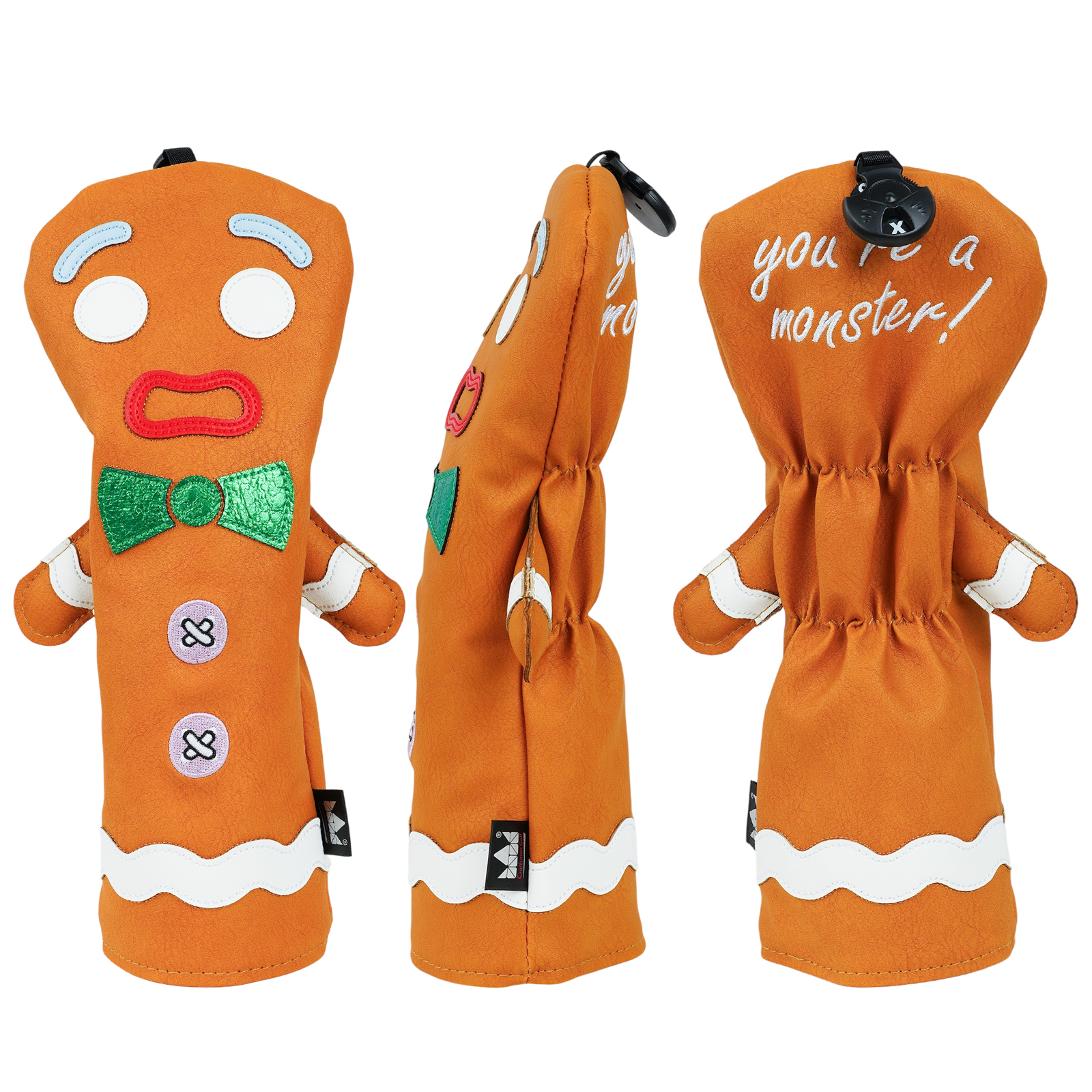 Naughty Gingerbread Man Driver Headcover