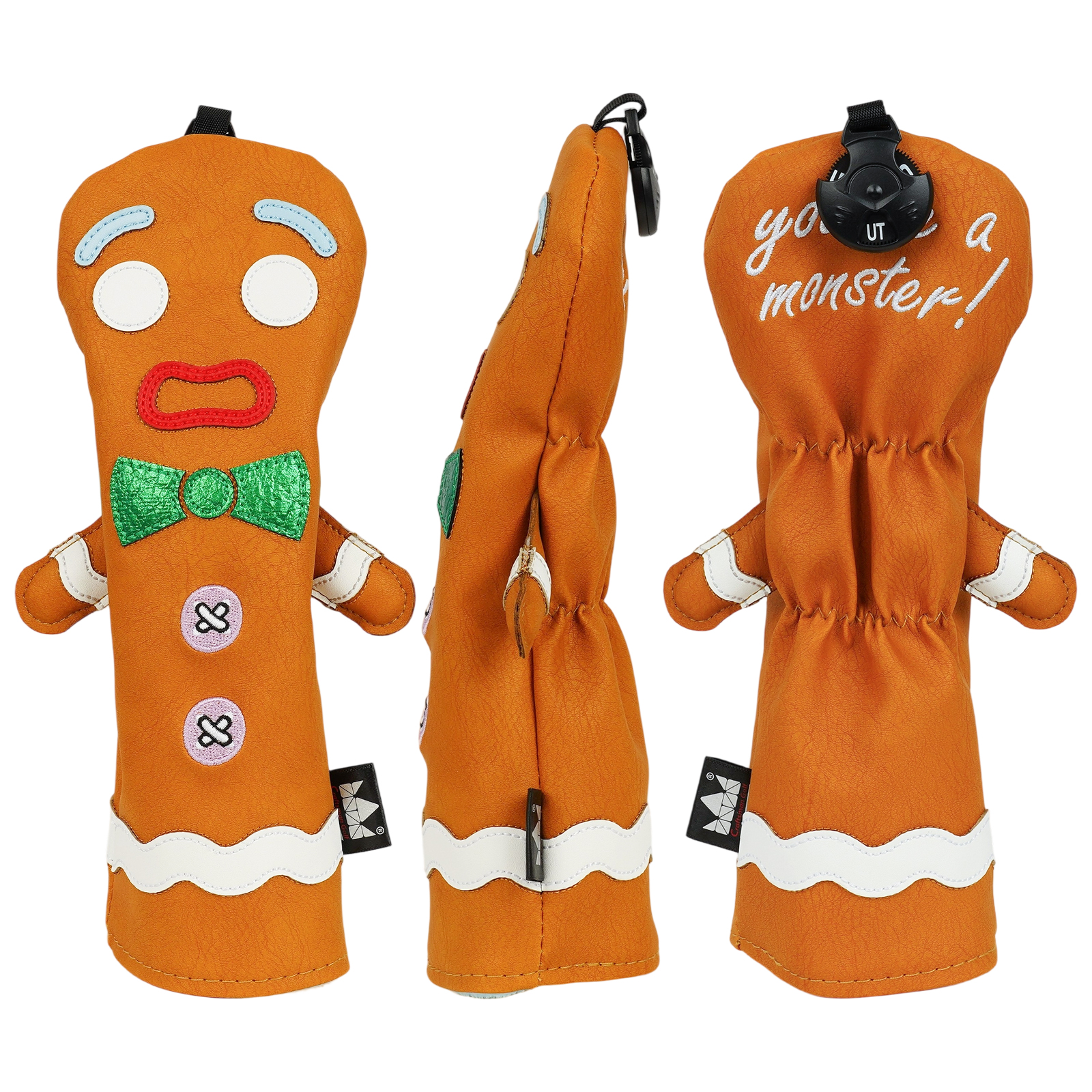 Naughty Gingerbread Man Driver Headcover