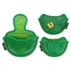 Green Luck Four-Leaf Clover Golf Headcover Sets