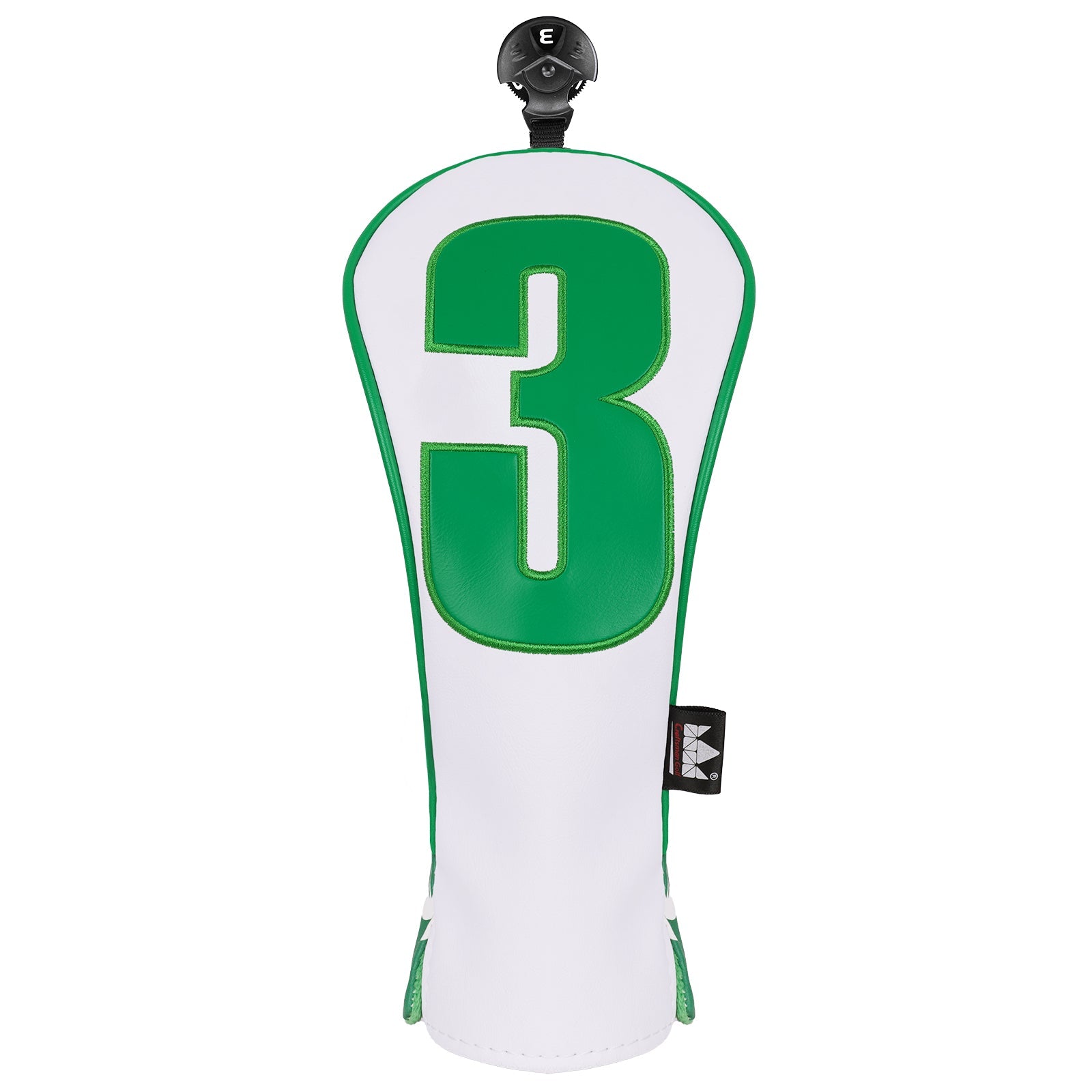 Green Summer Numbers Golf Headcover Set