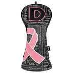 Prevention of Breast Cancer Driver Golf Head Cover