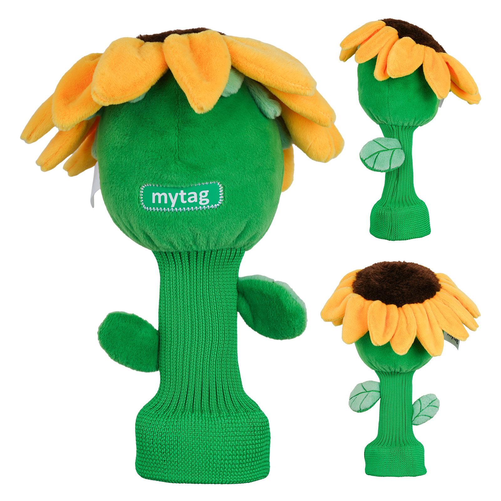 Sunflower Plush Driver Golf Headcover