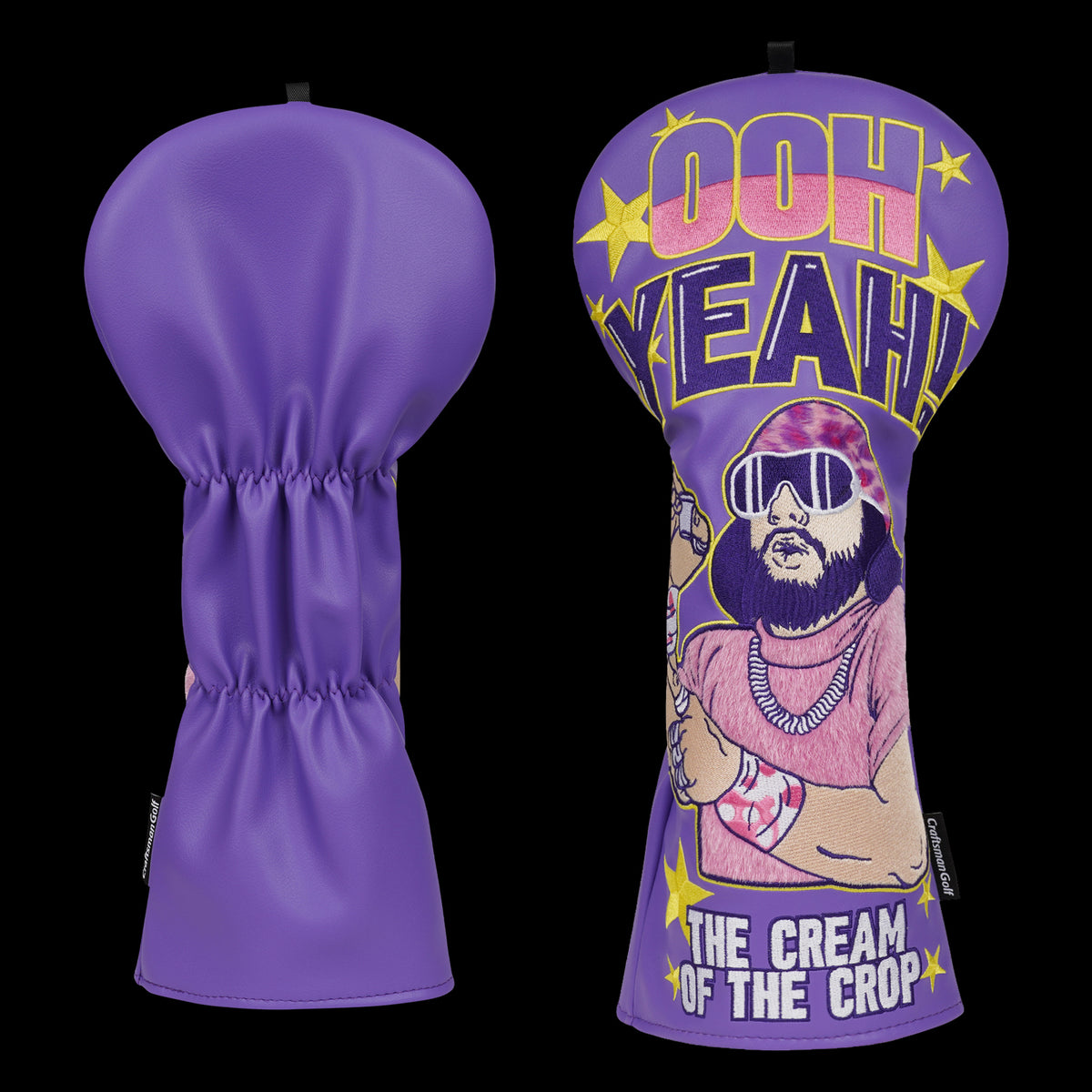 Purple Boxer Driver Golf Headcover