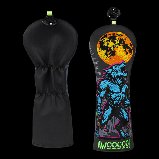 Black Werewolf Golf Headcover