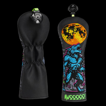 Black Werewolf Golf Headcover