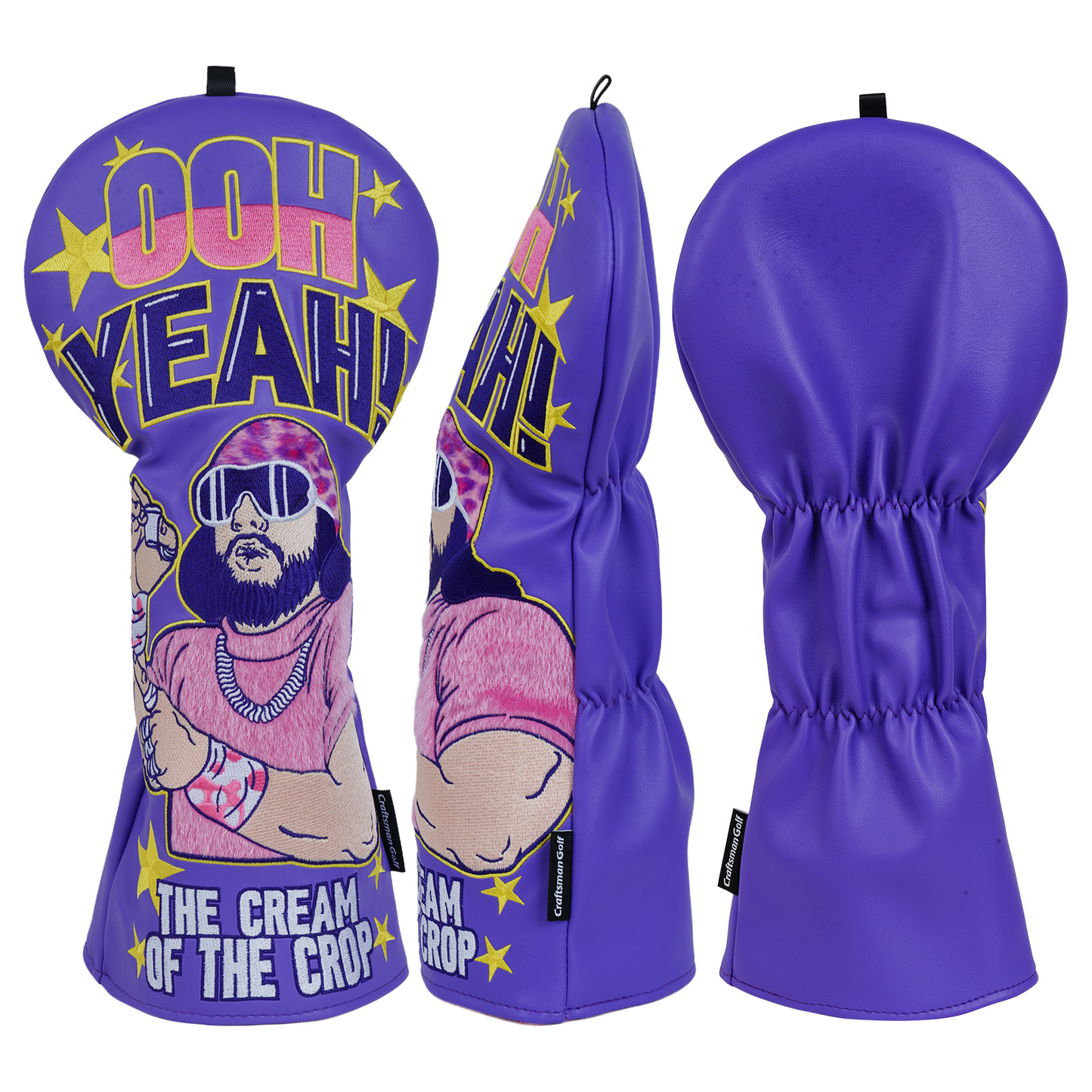 Purple Boxer Driver Golf Headcover