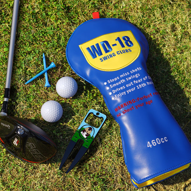 Blue WD-18 Lubricant Driver Head Cover