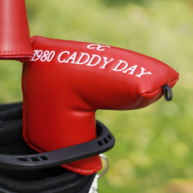 Red BUSHWOOD CC Driver Putter Head Cover