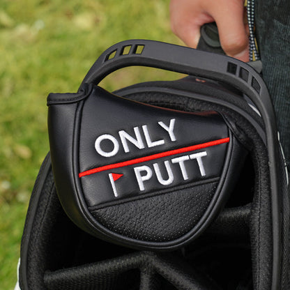 ONLY PUTT Mallet Putter Head Cover