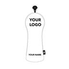 Personalized Solid Color Wood Head Covers With Your Logo