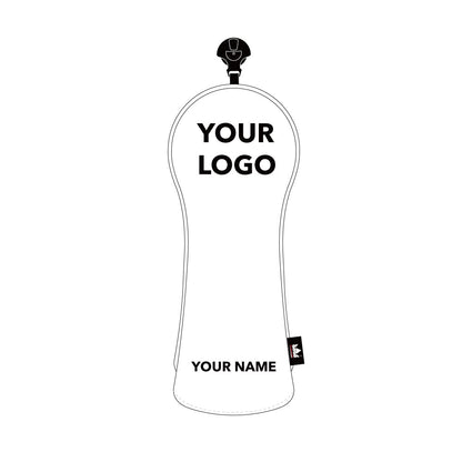 Personalized Solid Color Wood Head Covers With Your Logo