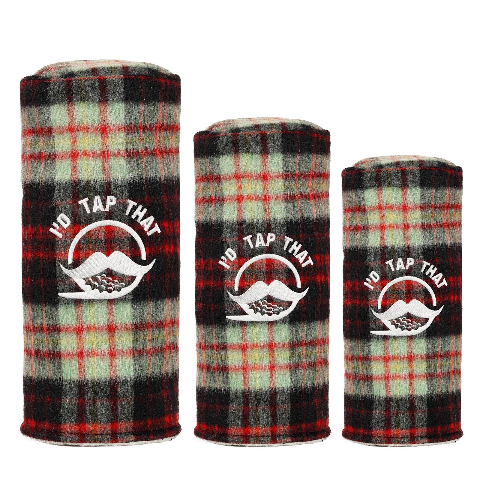 Scottish Plush Cylinder Wooden Head Cover Set