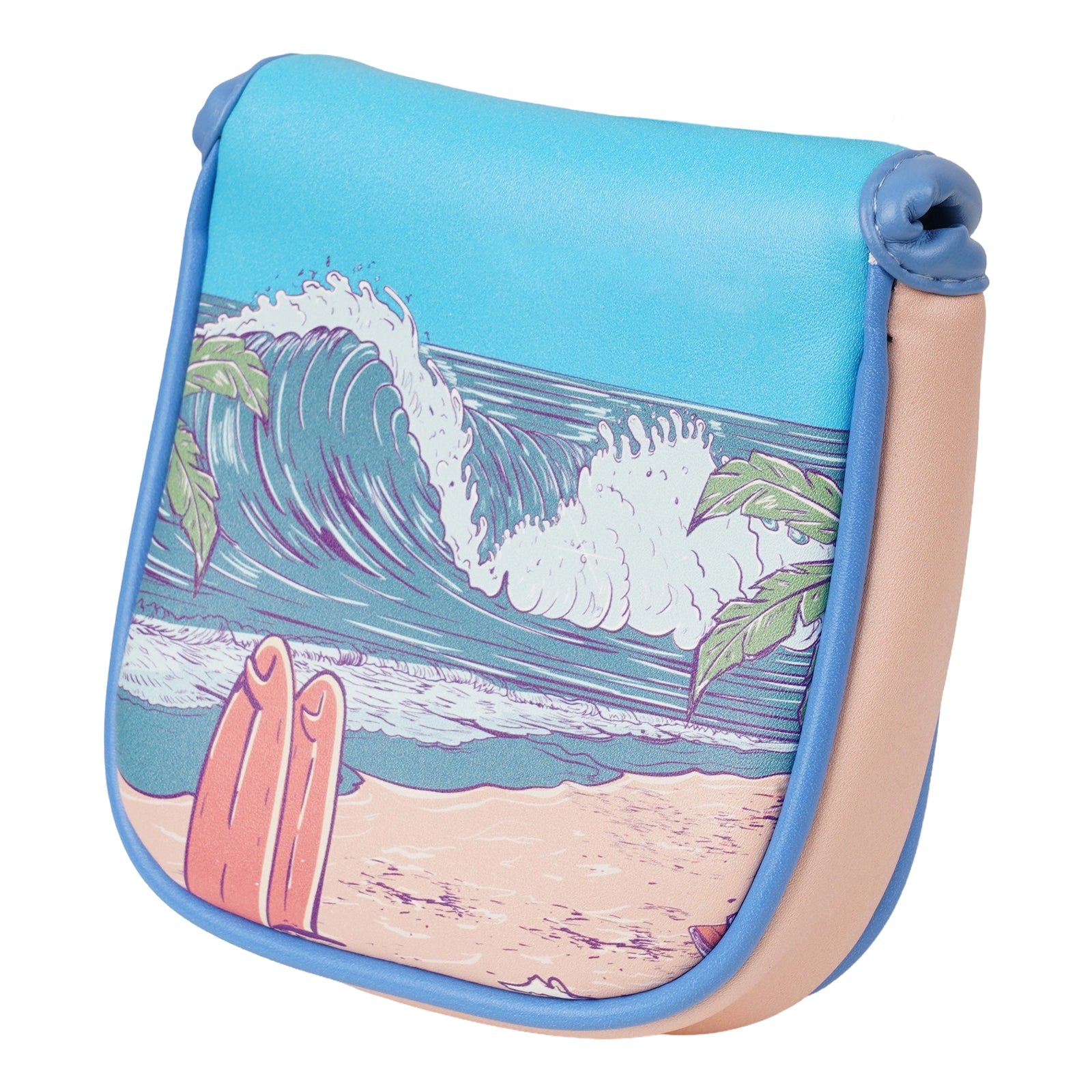 Wave Magnet Square Putter Head Cover