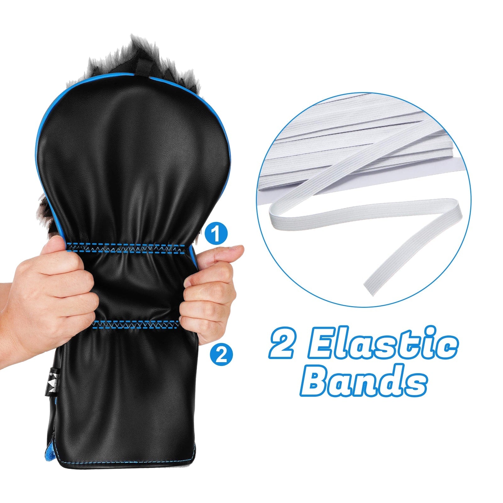 Sunglass Monkey Wood Golf Head Covers