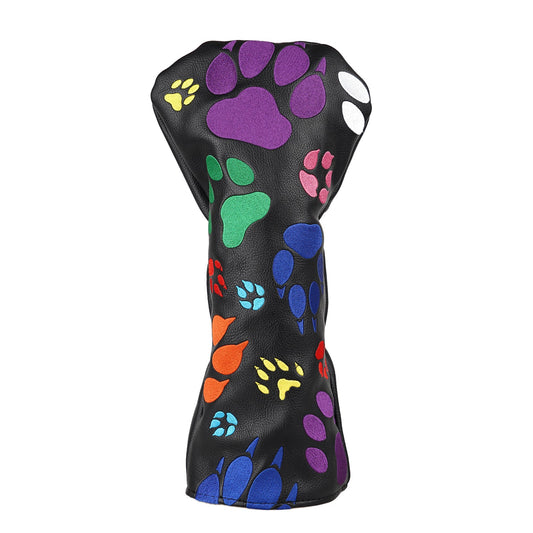 Black Bear Paw Driver Head Cover