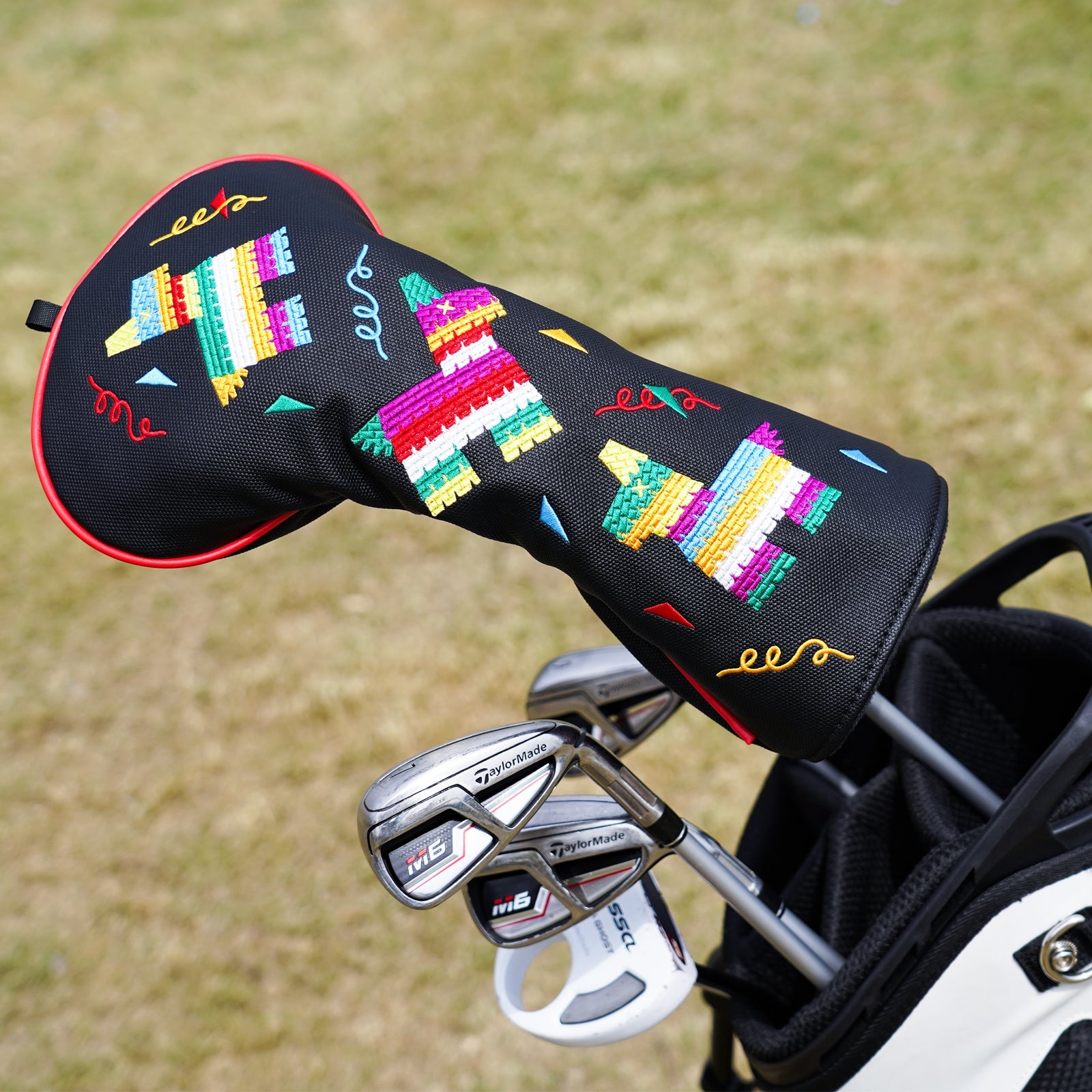 Black Pinata Driver Head Cover