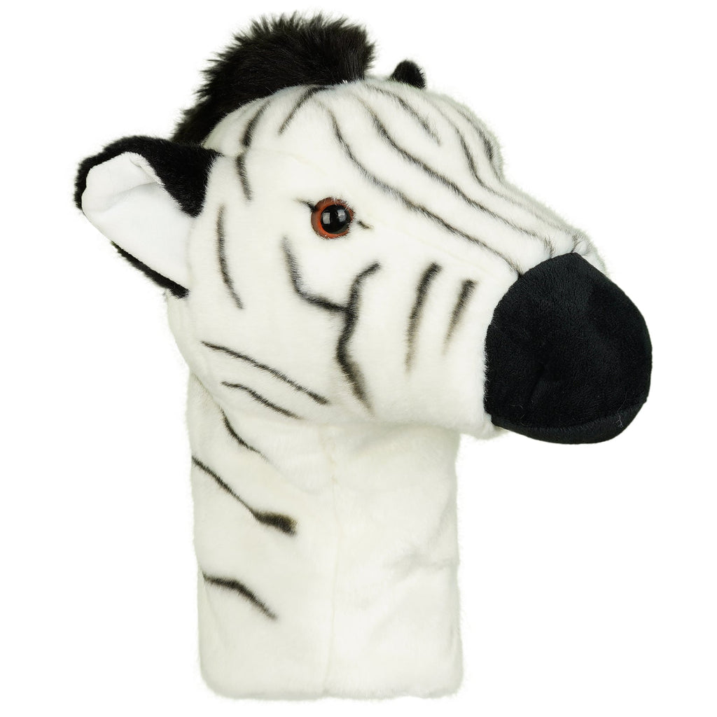 Zebra Plush Driver Head Cover
