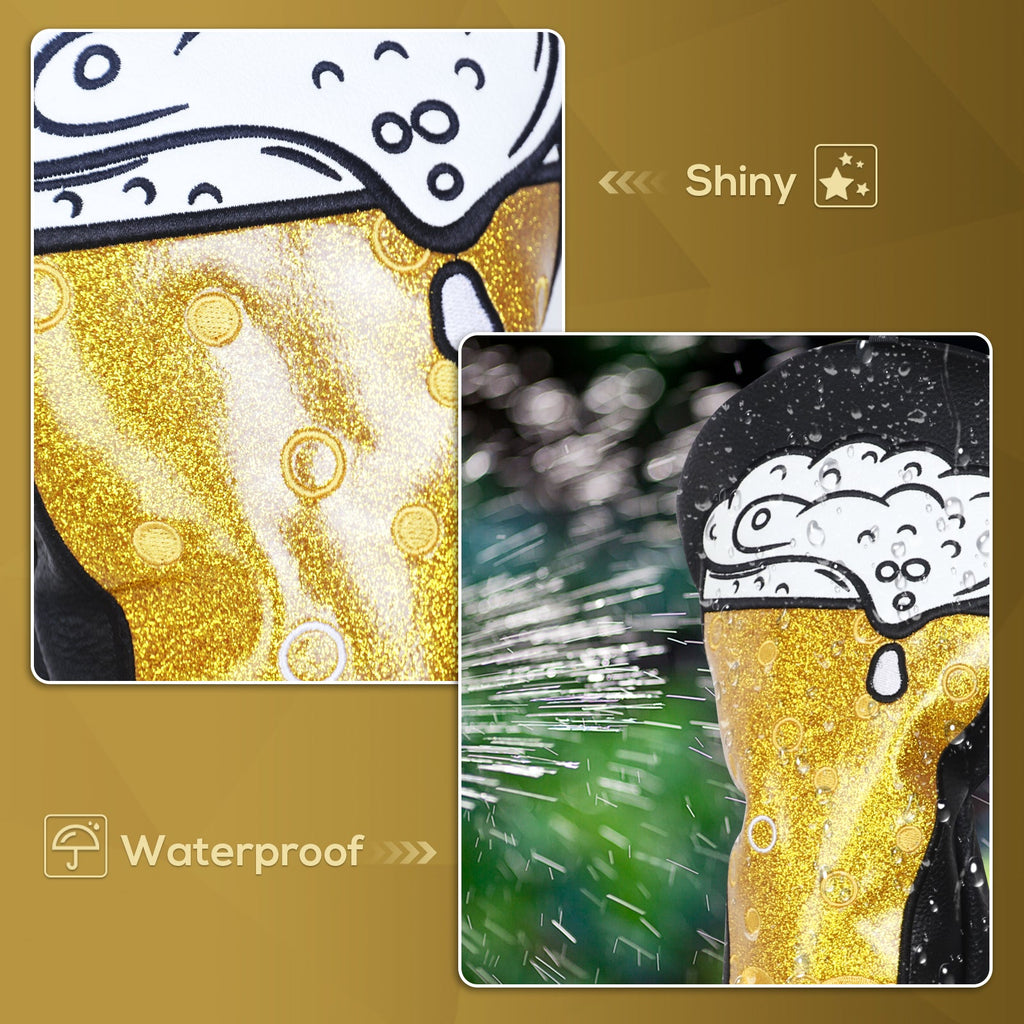 Black Beer Driver Head Cover