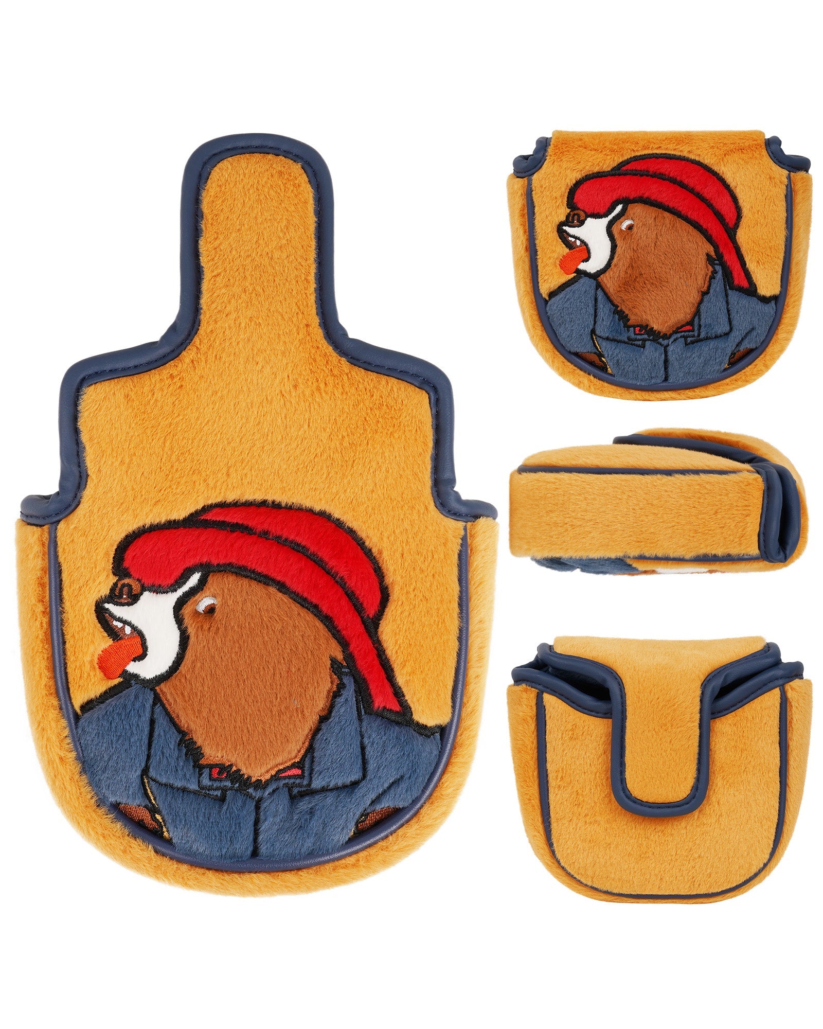 Brown Bear Putter Golf Headcover