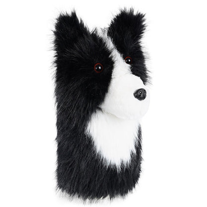 Shepherd Dog Plush Animal Head Cover