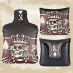 Black Skull K Driver Putter Head Cover Set