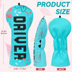 Azalea Driver Golf Head Cover