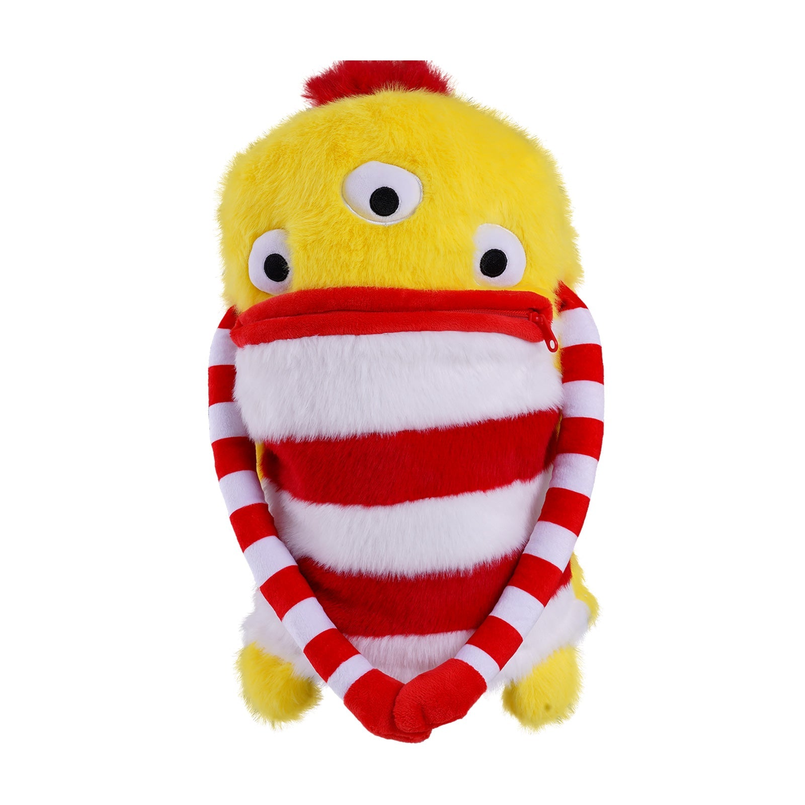 Yellow Blue Monster Driver Head Cover