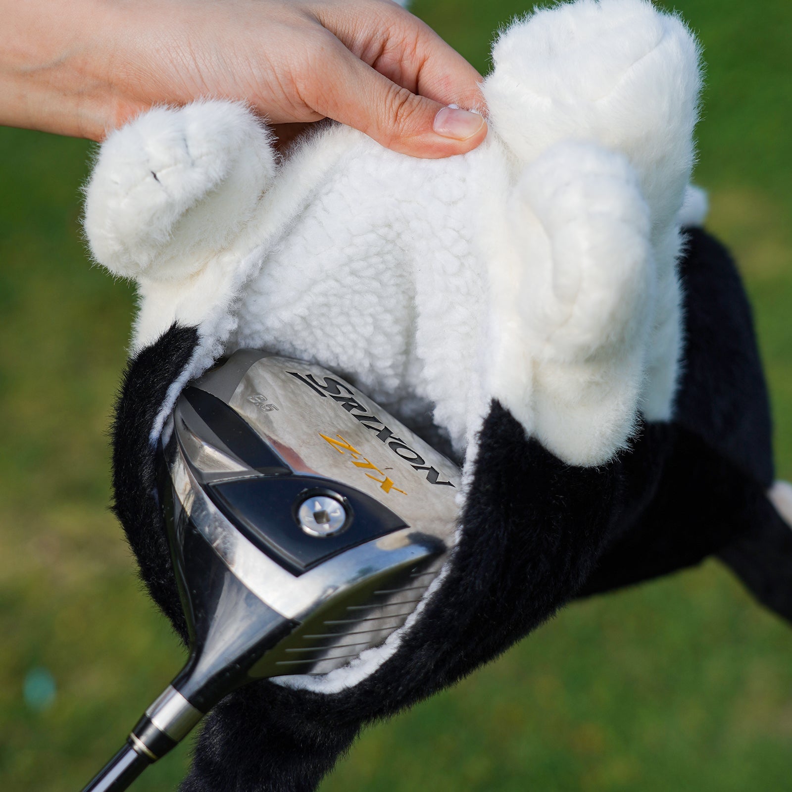 Bulldog Plush Animal Driver Golf Headcover