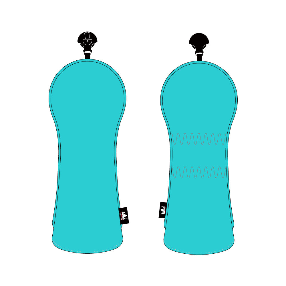 Personalized Solid Color Wood Head Covers With Your Logo