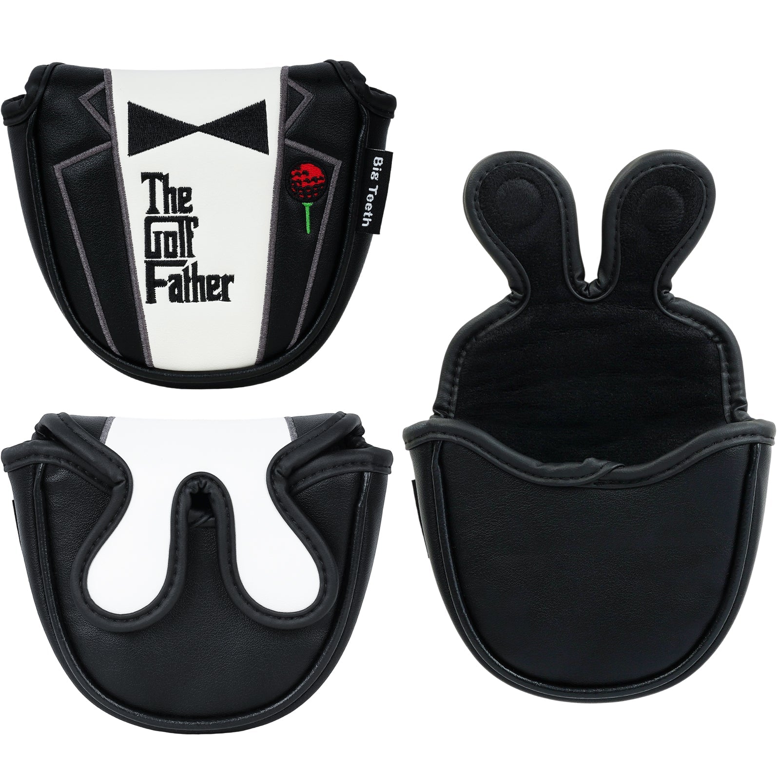 Black Godfather Mallet Putter Cover