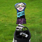 Leopard-print Lady with Sunglasses Driver Golf Headcover
