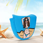 Hawaii Bikini Girl Mallet Putter Golf Head Cover