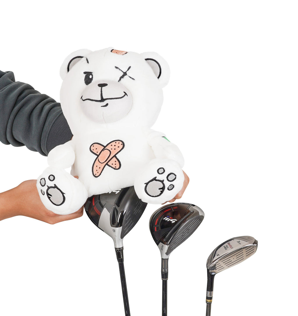 White Bear Driver Golf Head Cover