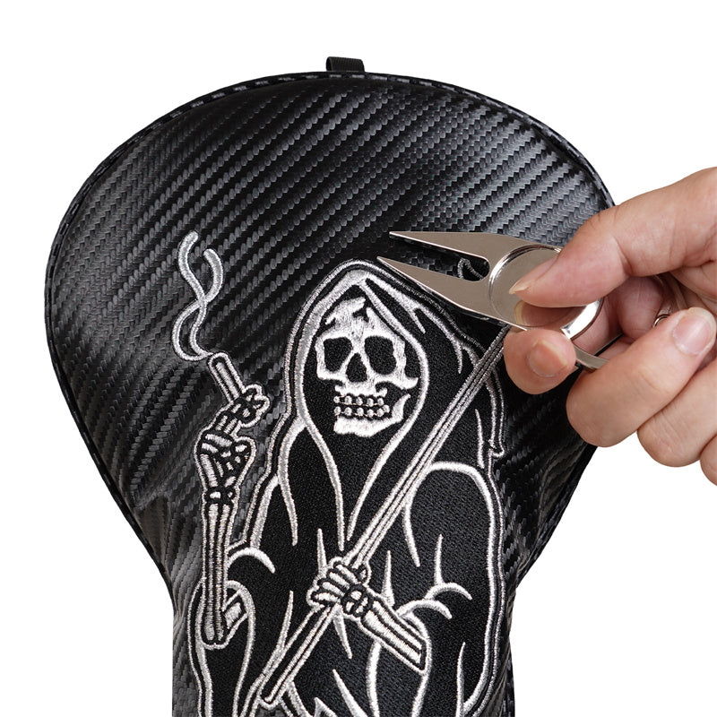 Silver Reaper Golf Driver Headcover