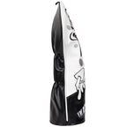 White Stitching Black Leather Spongebob Driver Headcover