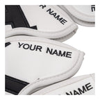 Custom Large No. Magnetic White Leather Iron Head Covers