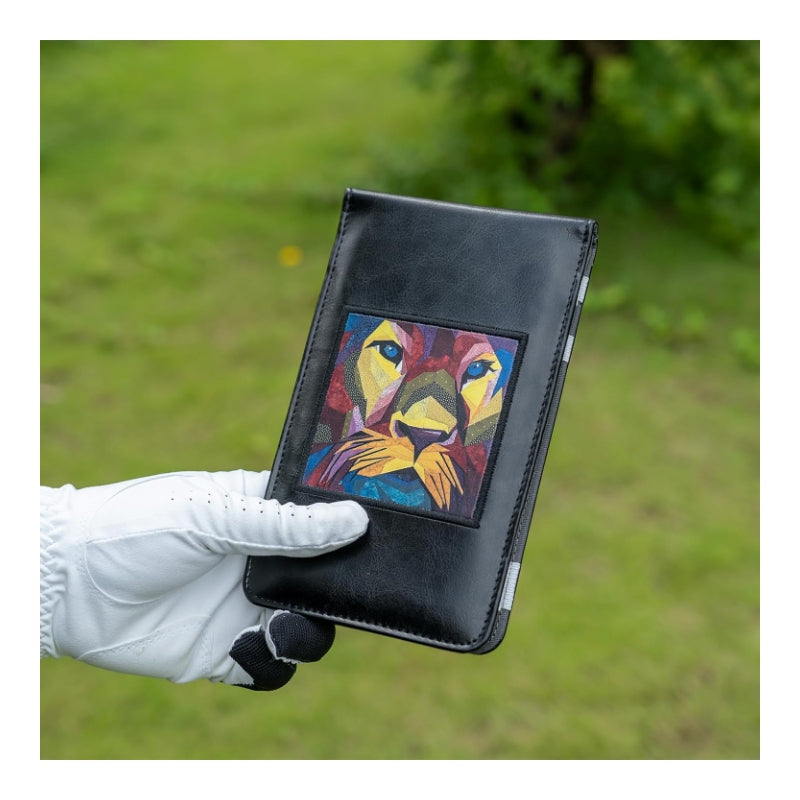 Personalized Scorecard & Yardage Book Holder Cover With Logo/Photo