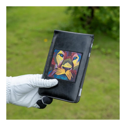 Personalized Scorecard & Yardage Book Holder Cover With Logo/Photo