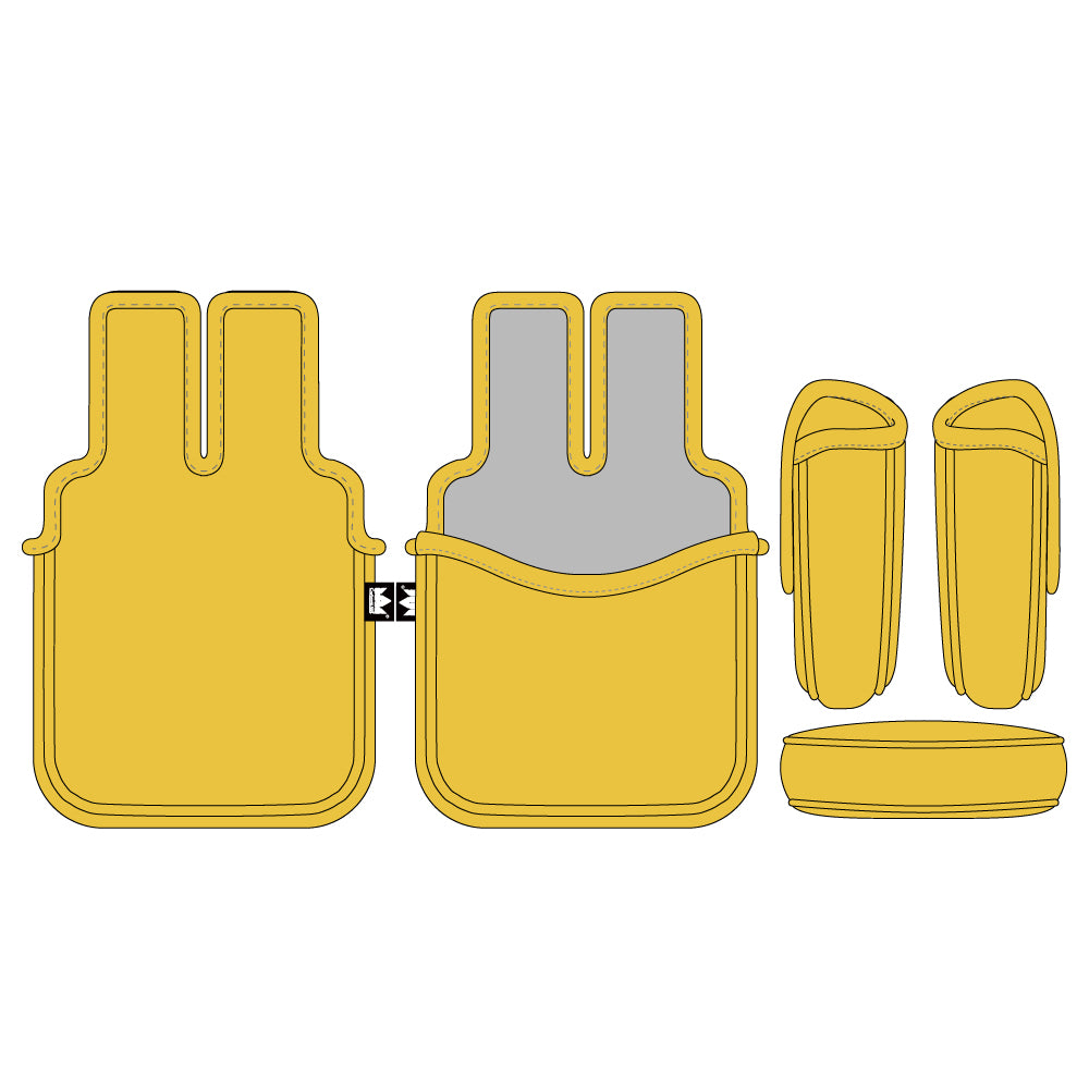 Personalized Large Mallet Putter Headcover With Your Logo Or Name