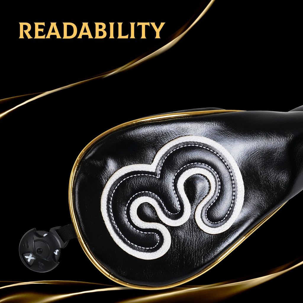 Black Gold Pipe Driver Head Cover Set