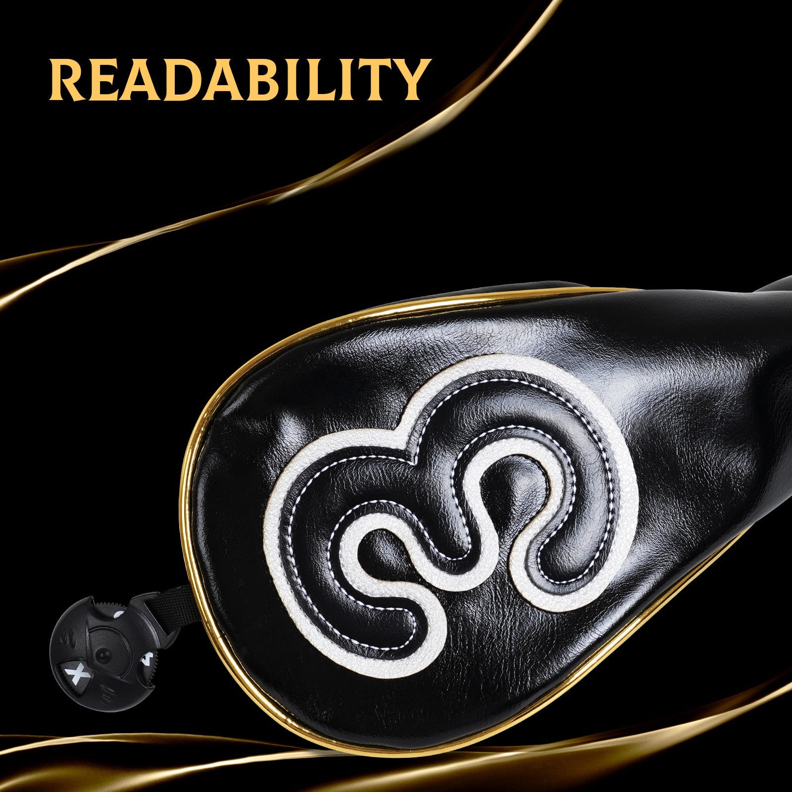 Black Gold Pipe Driver Head Cover Set