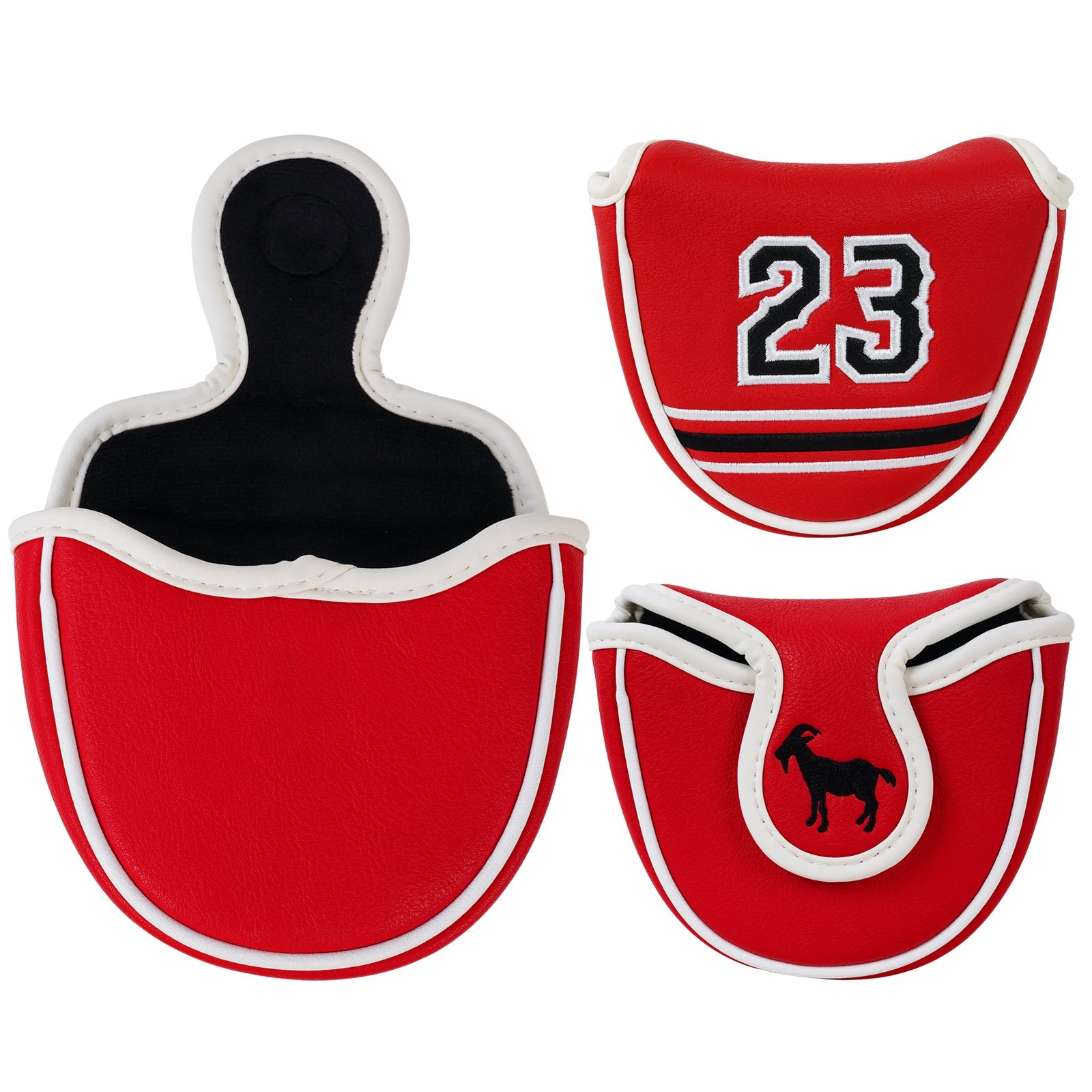Red 23 Wood Head Cover Set