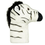 Zebra Plush Driver Head Cover