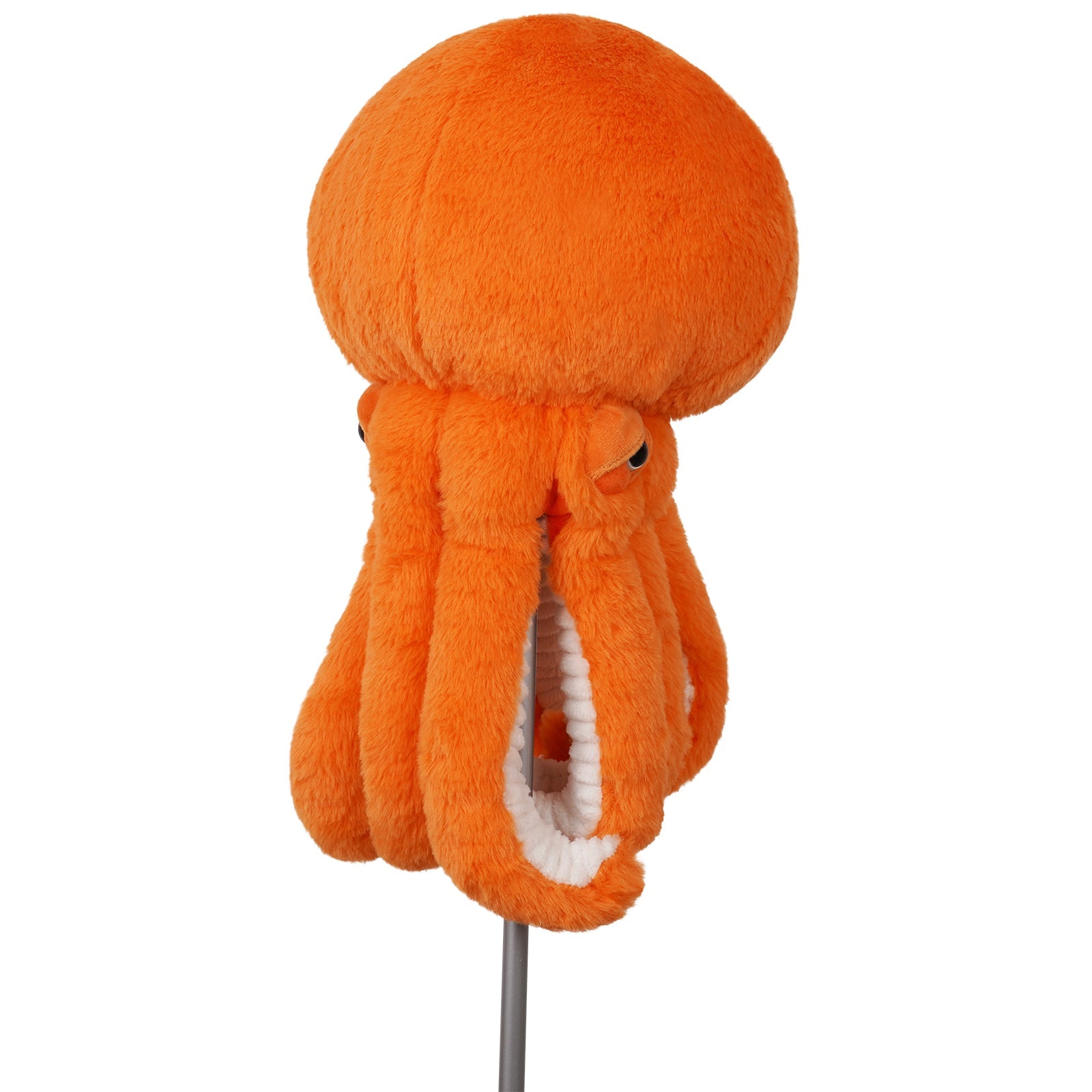 Funny Orange Octopus Driver Head Cover