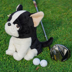 Bulldog Plush Animal Driver Golf Headcover
